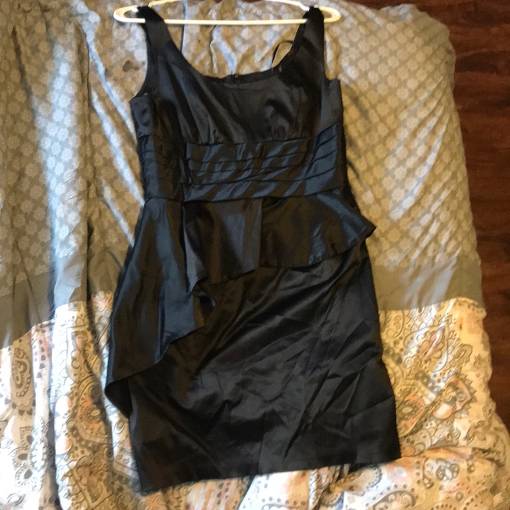 Black cocktail dress